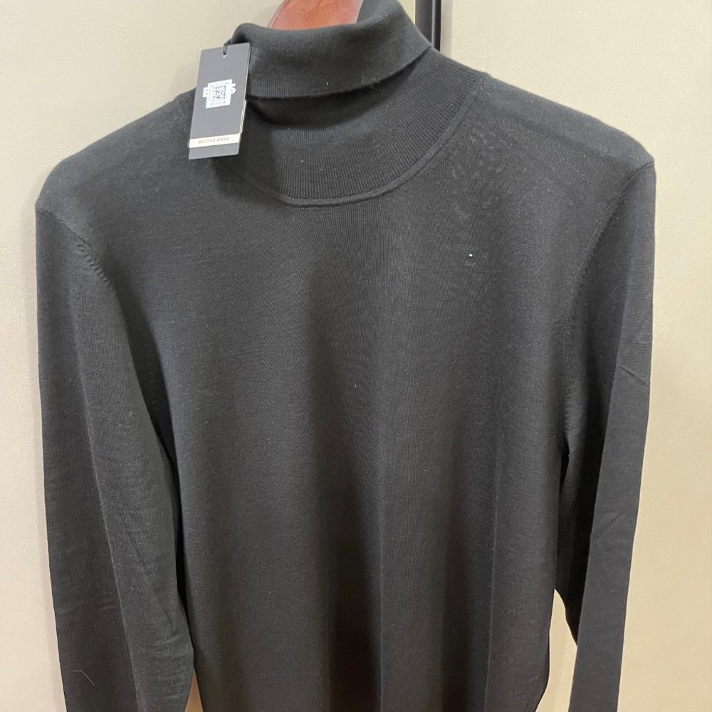 boss turtleneck sweater
